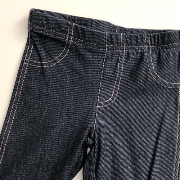 NWOT Carter’s Red Plaid Tunic Button Down w/Rolled Sleeves & Denim Leggings Sz 4 - Picture 7 of 8